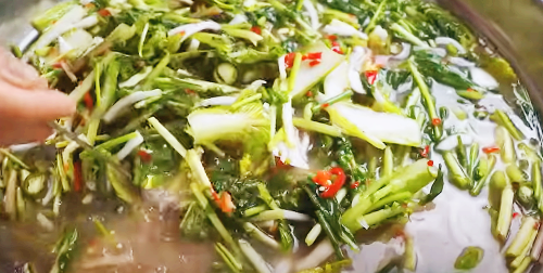 열무김치담그기