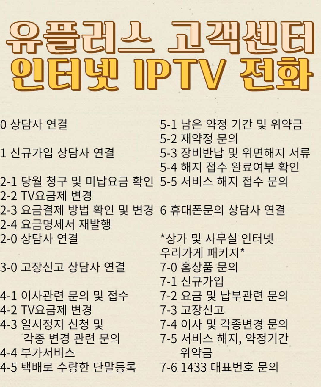 유플러스 고객센터 전화번호 모바일 전화 TV IoT 분실신고