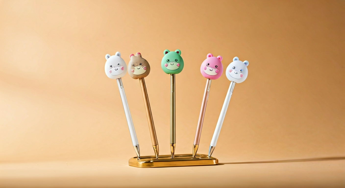 볼펜 답례품 캐릭터 제작