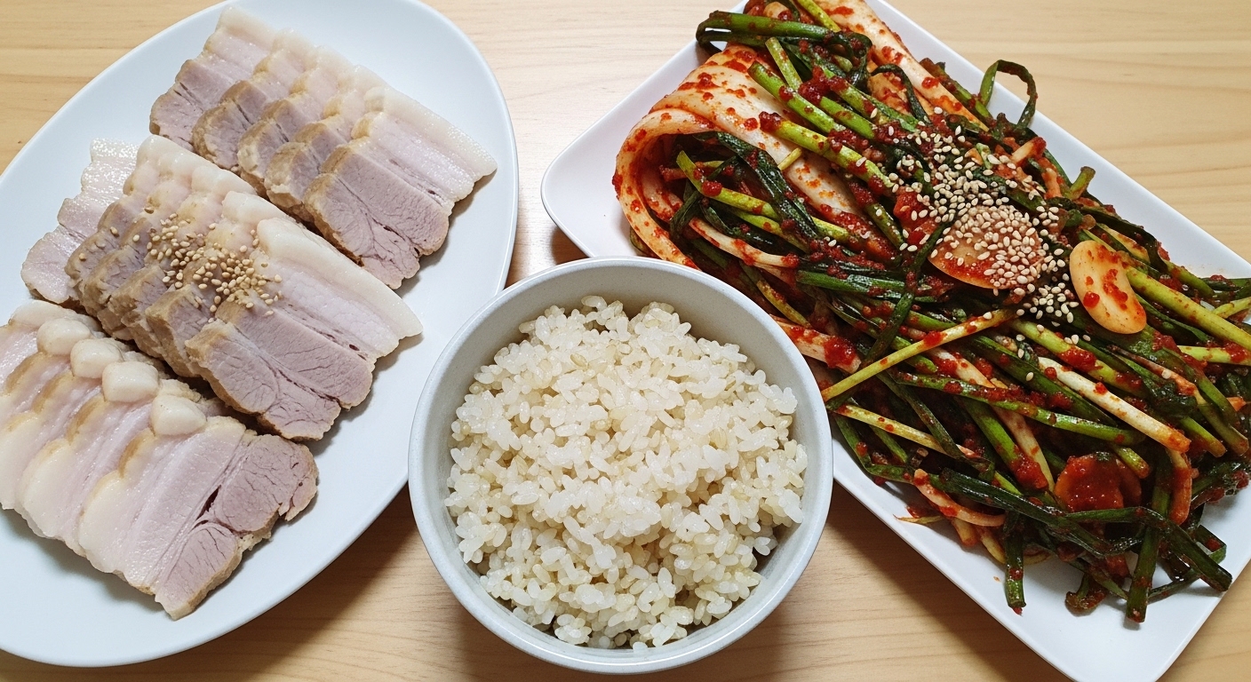 파김치황금레시피양념장배합수육