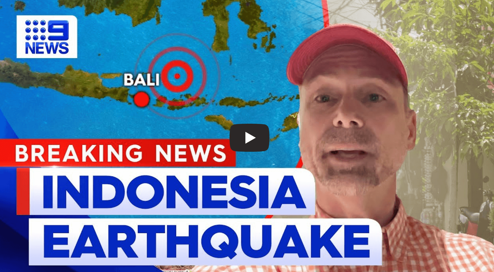 인도네시아 지진 현장 취재 영상 섬네일