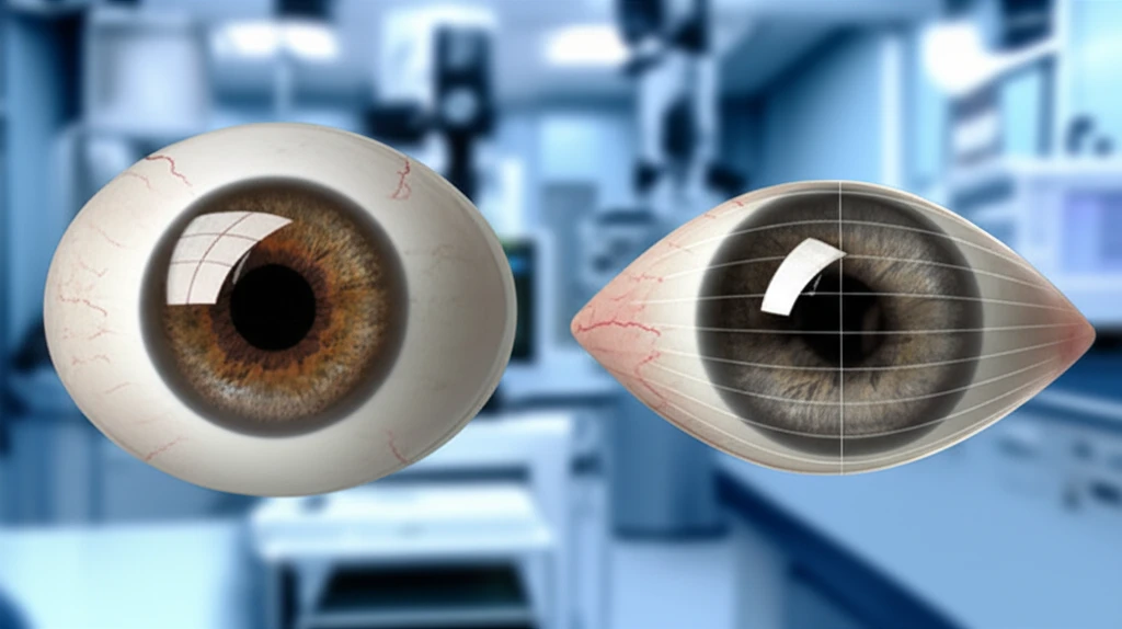 고도근시 백내장 수술 후 시력 만족도..