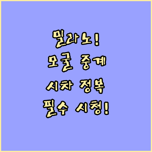 이탈리아 밀라노 올림픽 모굴 경기 시..