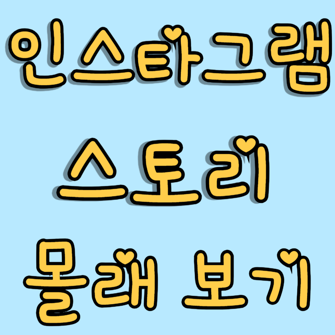 인스타그램 스토리