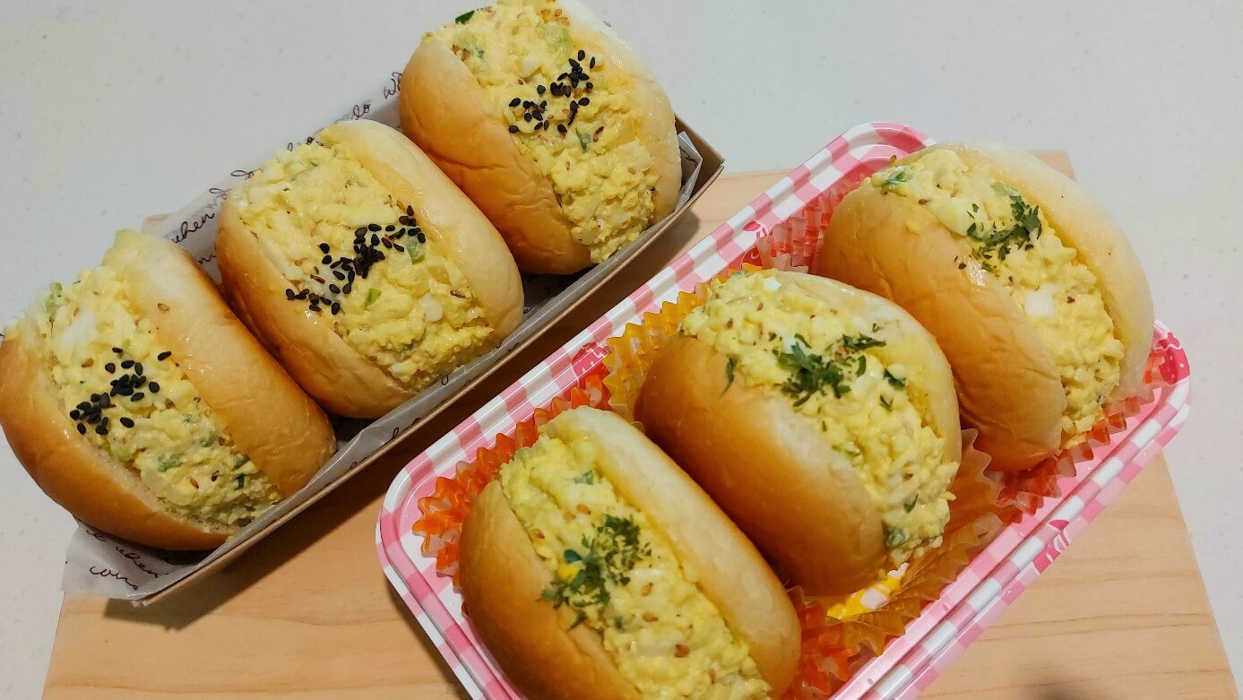 모닝빵 에그마요 샌드위치