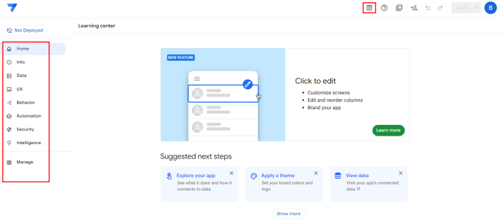 구글앱시트화면_업그레이드_메뉴_스위칭