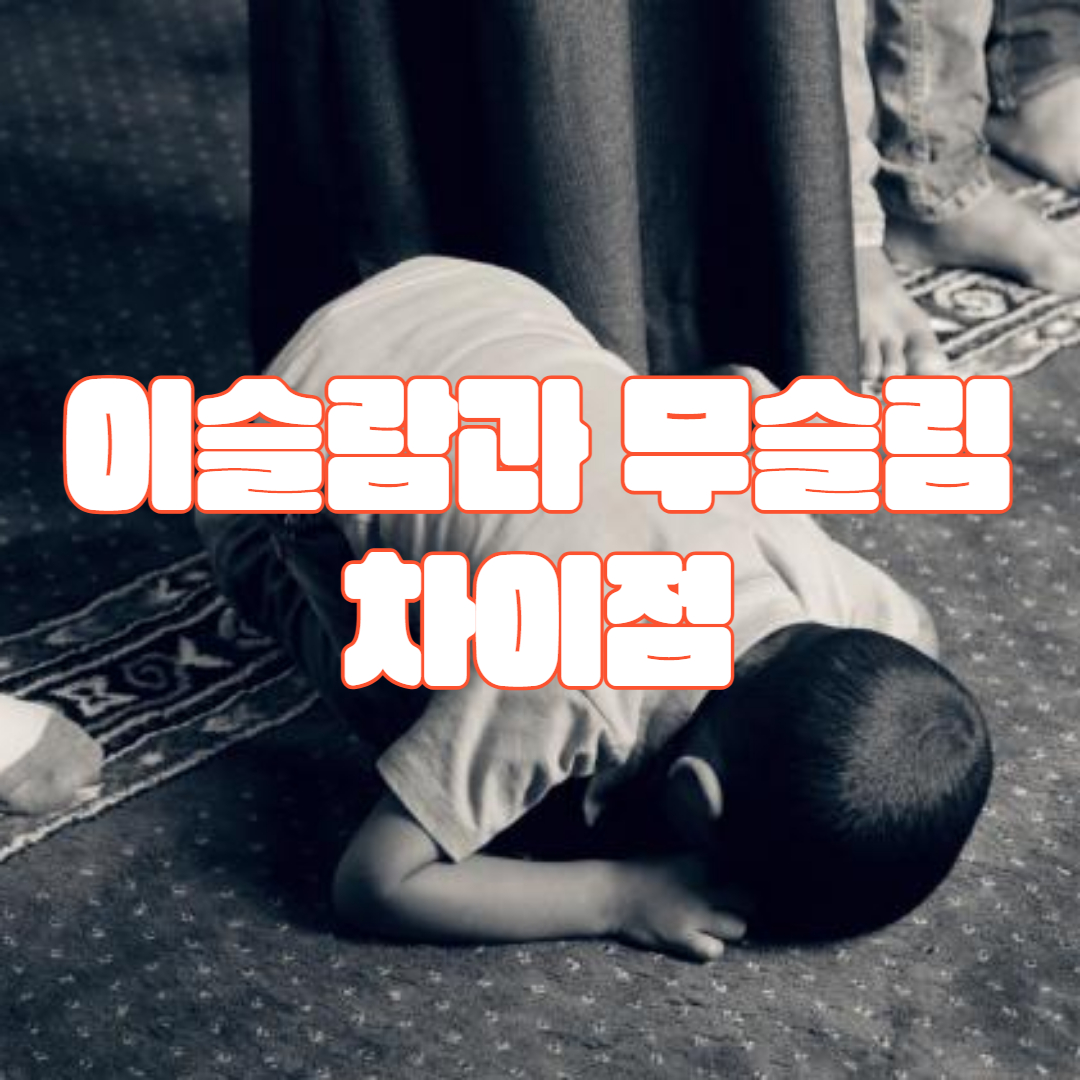이슬람과 무슬림은 무슨 차이