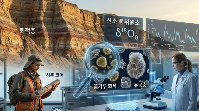 지층이 들려주는 지구의 비밀 일기, 퇴적층을 통한 과거 기후 환경 분석의 모든 것