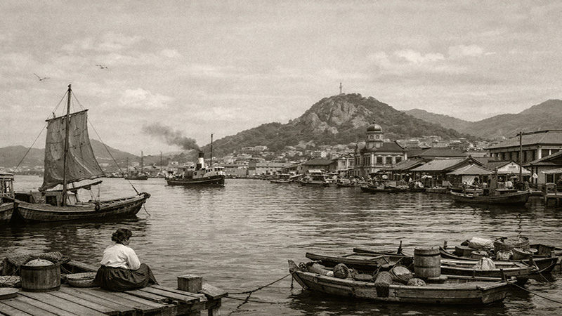 <img src="mokpo-port.jpg" alt="목포 항구의 풍경, 이별과 기다림의 상징">