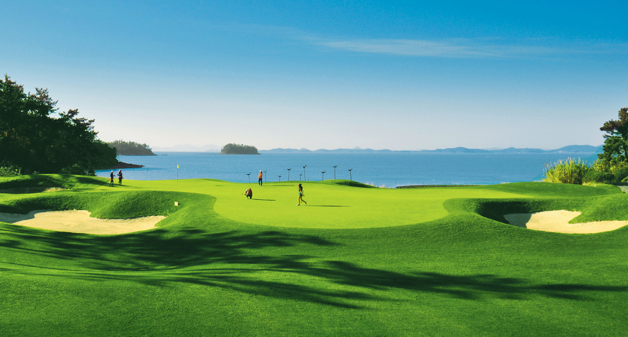 바다가 어우러진 해남 '파인비치cc 골프장' 소개