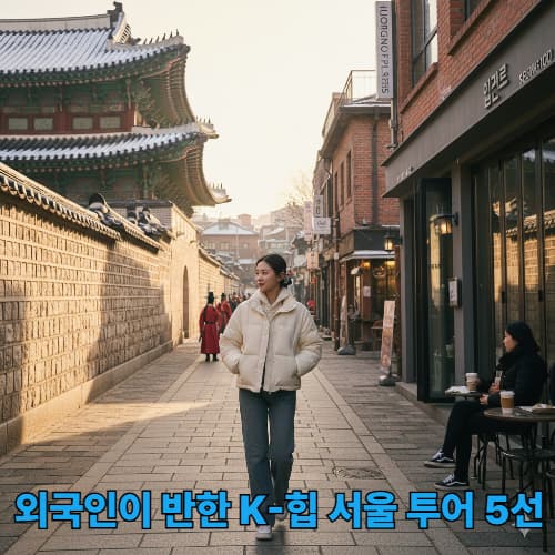 외국인이 반한 K-힙 감성 서울 명절 투어 5선