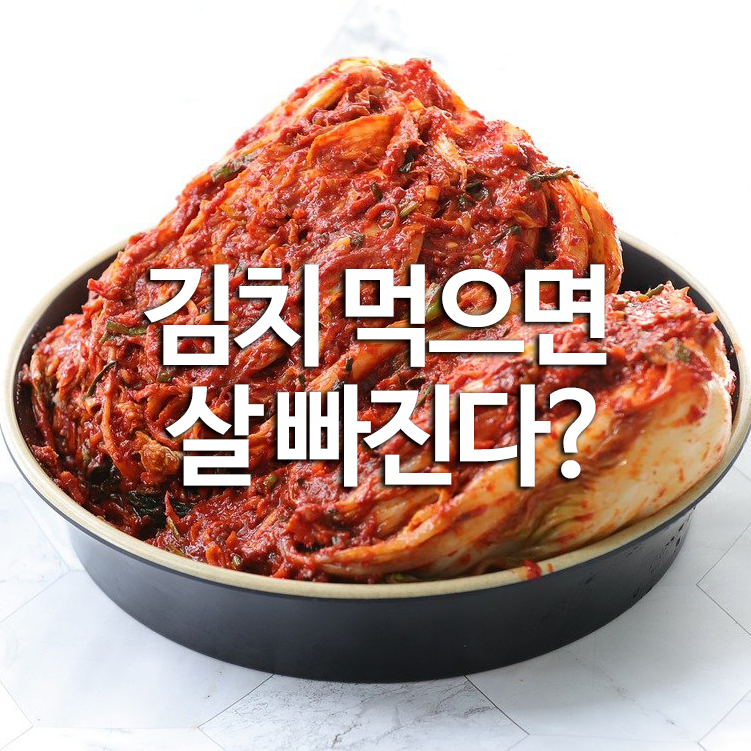 김치 먹으면 살 빠진다