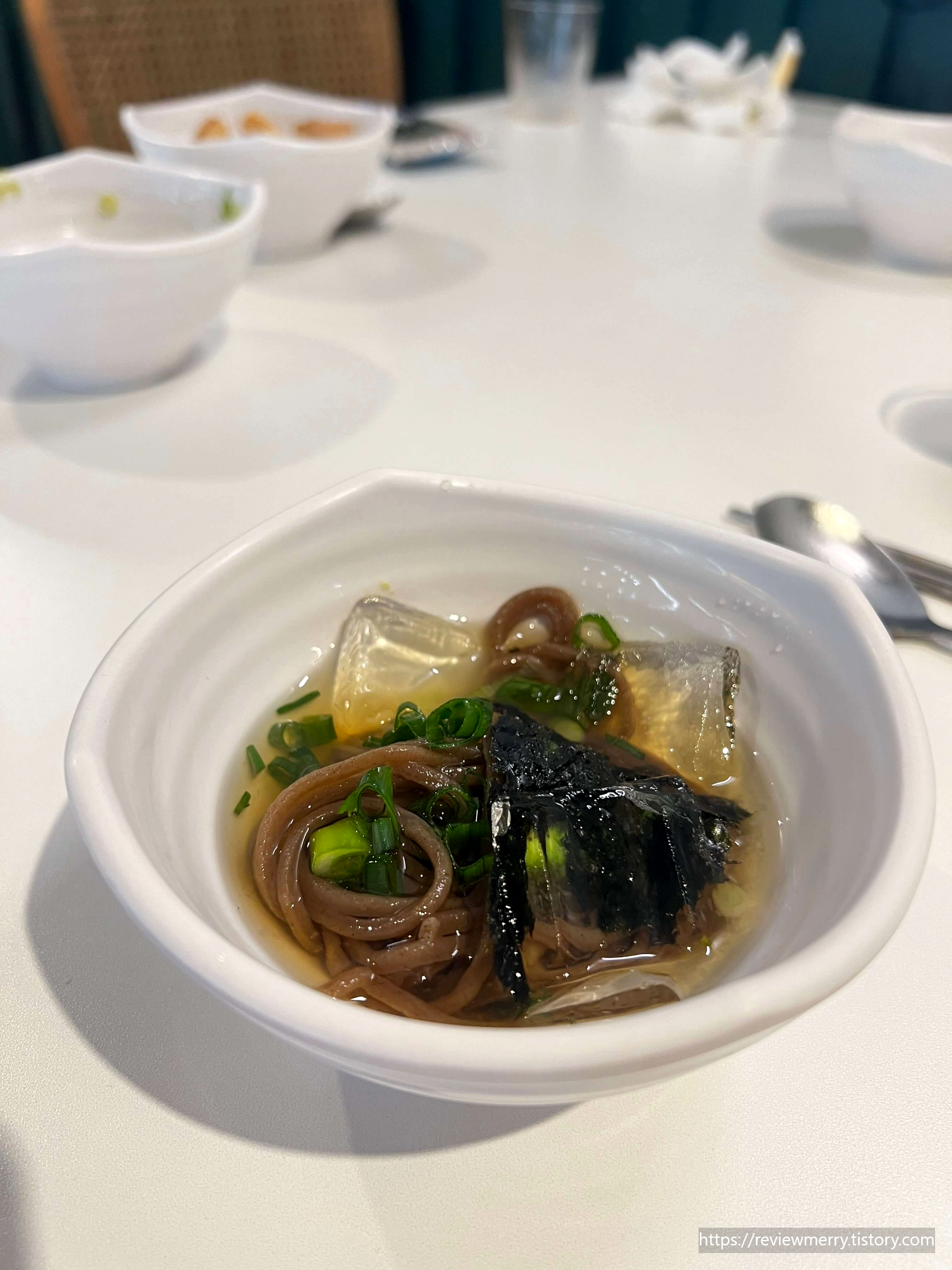 냉모밀 사진
