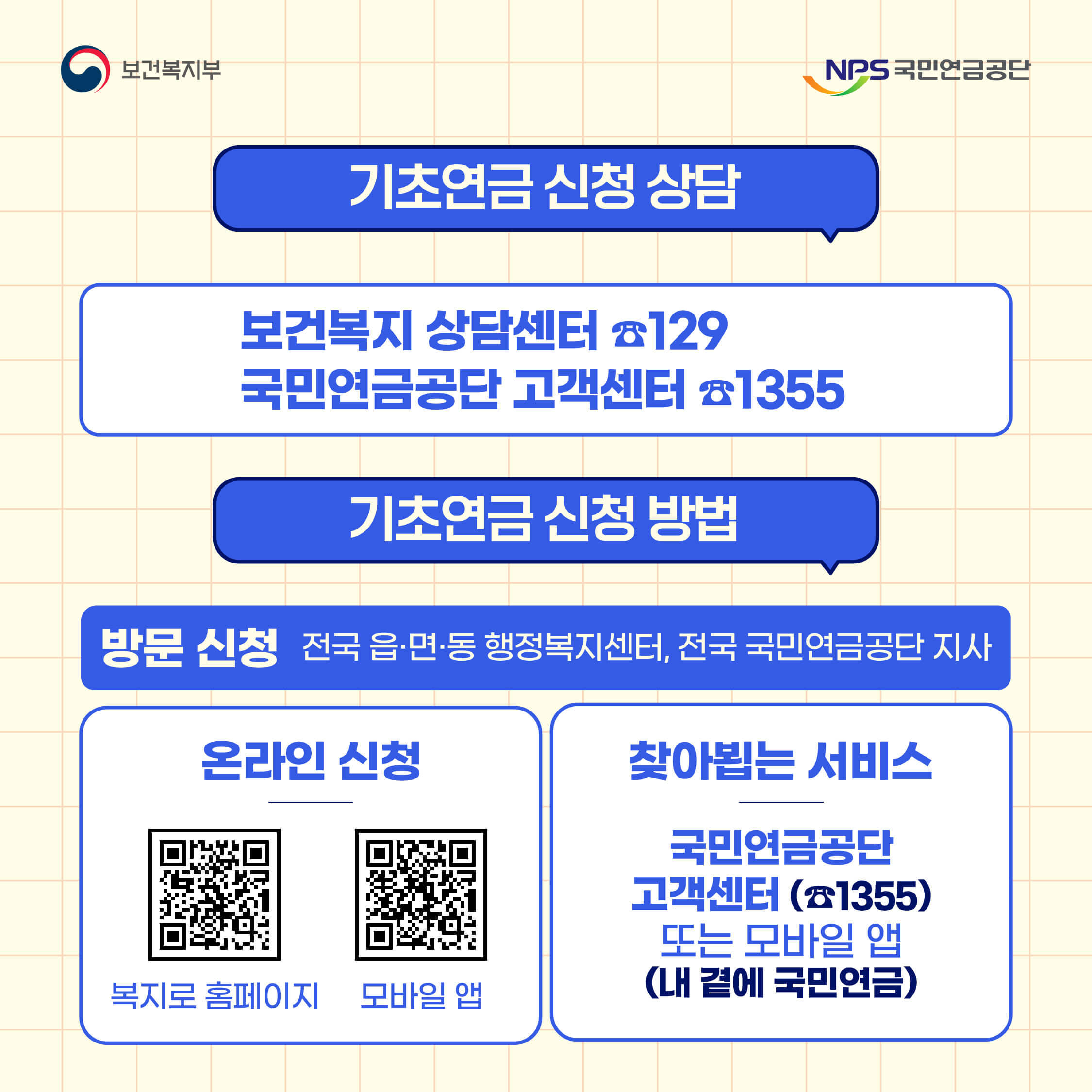 기초연금 신청방법