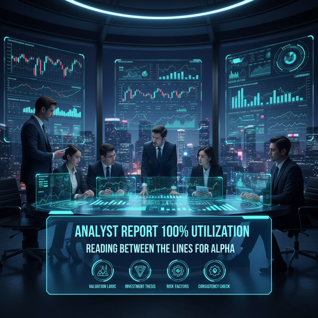 주식 애널리스트 리포트 100% 활용법