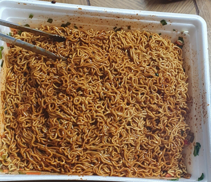 공간춘 쟁반짬짜면