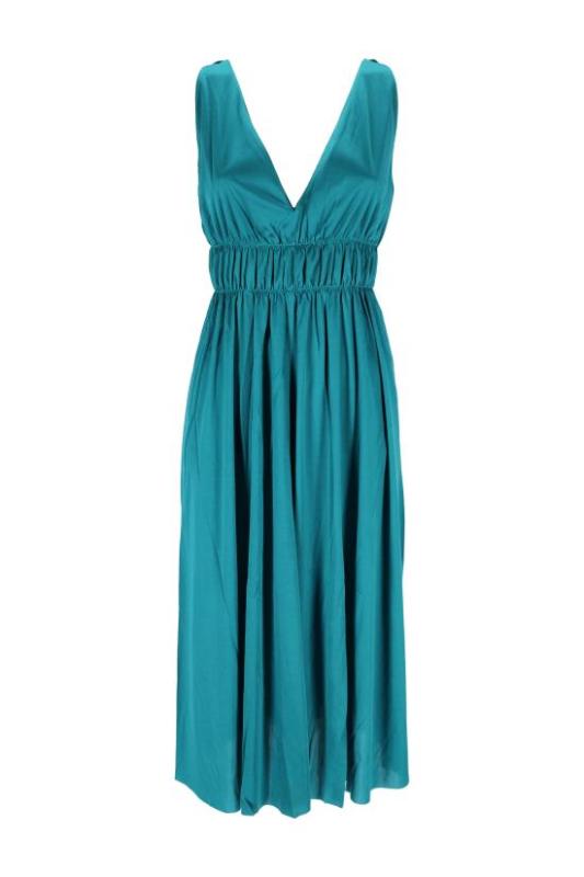 파로쉬 드레스 청록색 SS23 D721627032