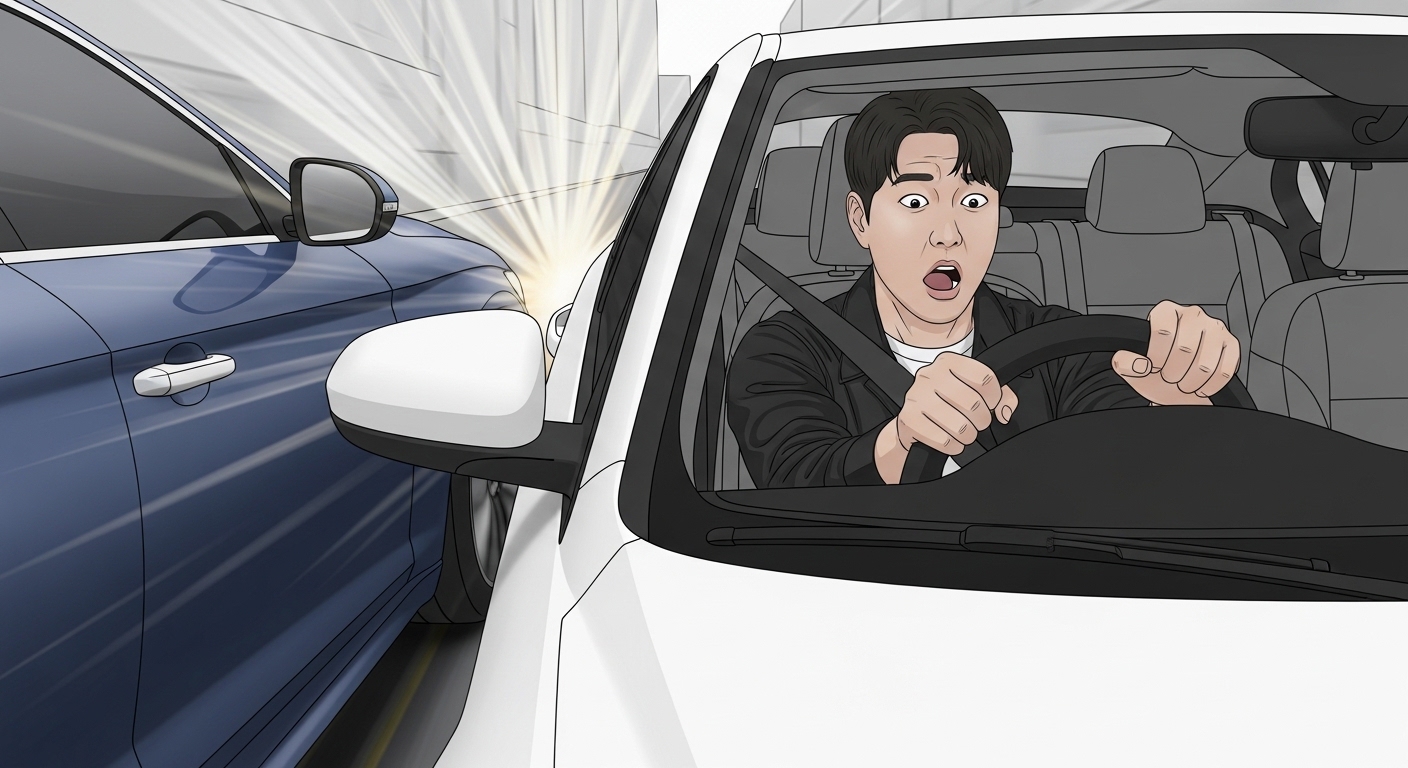 차선변경사고, 보험사대응
