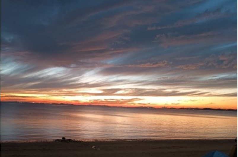 제부도-해수욕장-일몰-사진