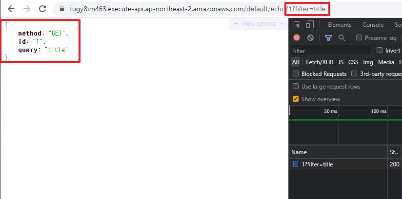 API Gateway+lambda trigger