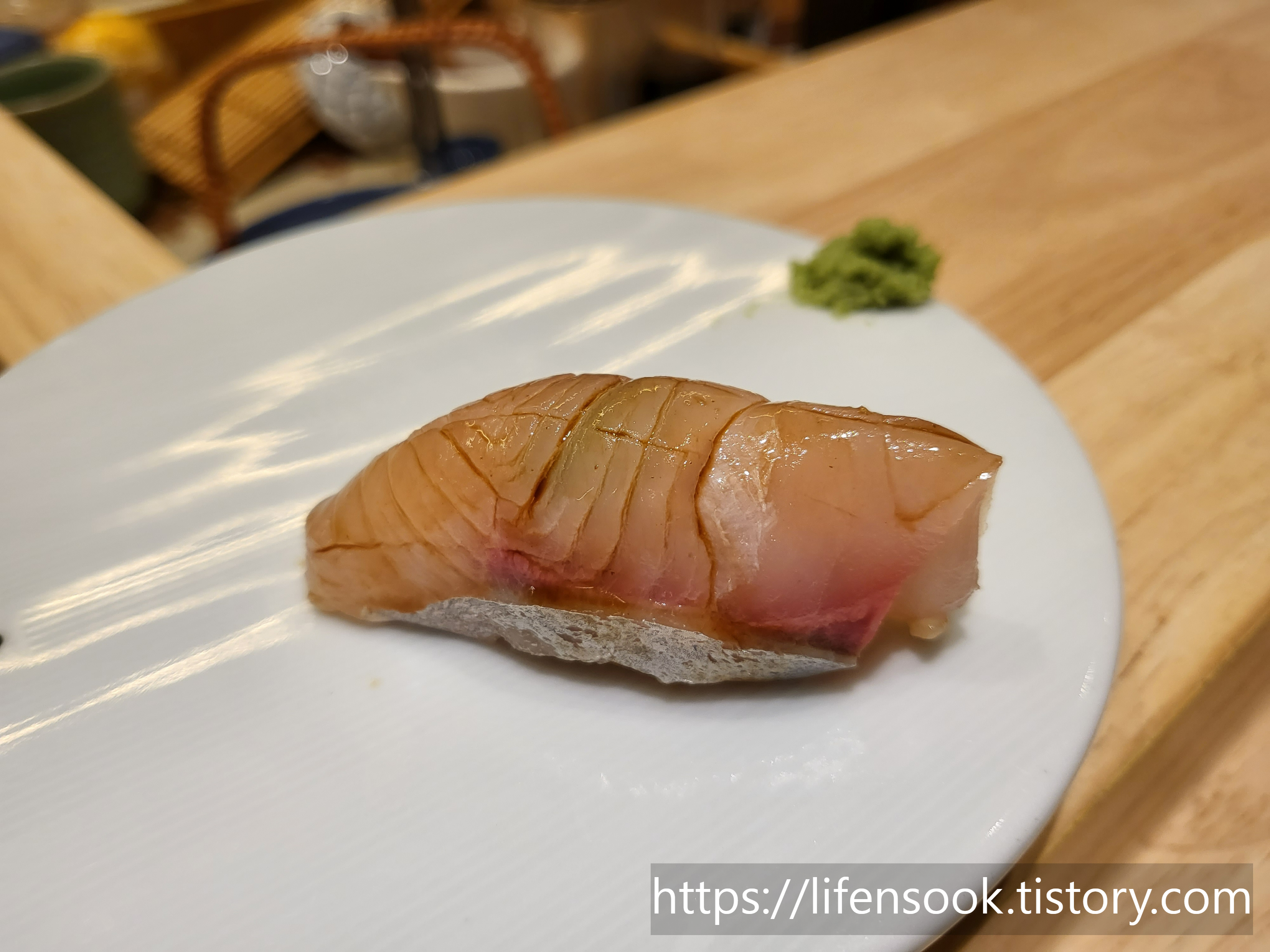 스시유우히 잿방어초밥