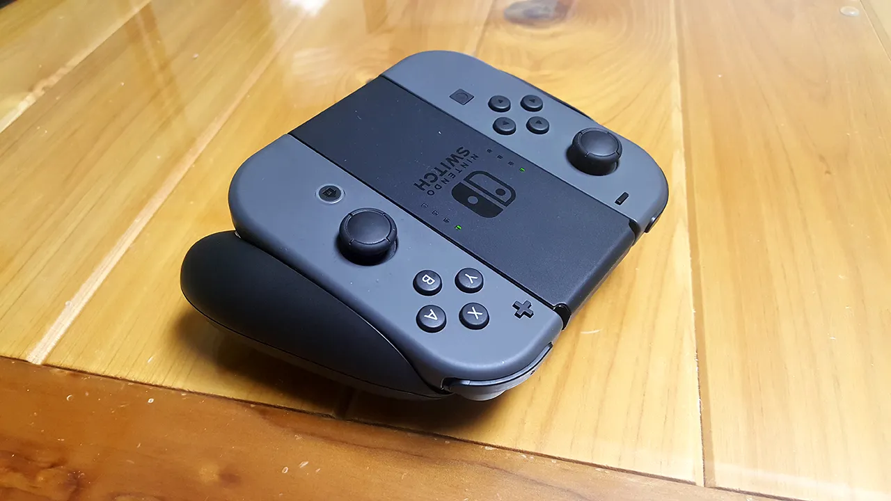 실제 닌텐도 스위치 조인콘 그립