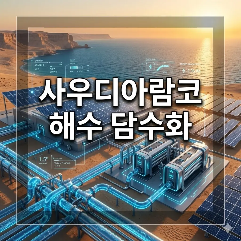 사우디아람코 해수 담수화 기술