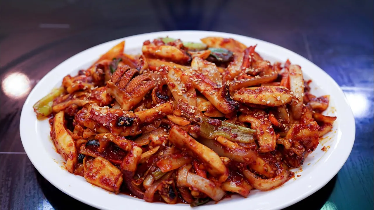 오징어 볶음 맛있게 만드는법과 밥도둑 레시피_8