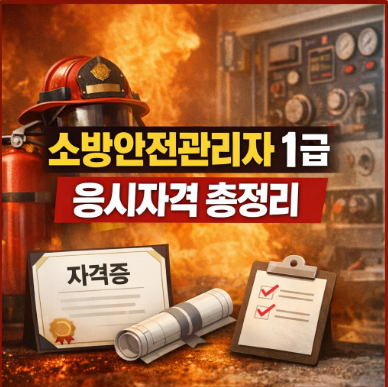 소방안전관리자 1급 응시자격