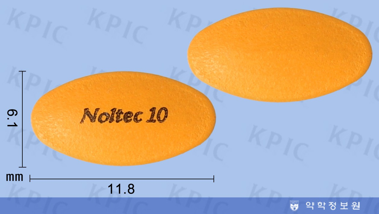놀텍정 10mg(일라프라졸): 사용법, 효능, 부작용 및 주의사항 총정리