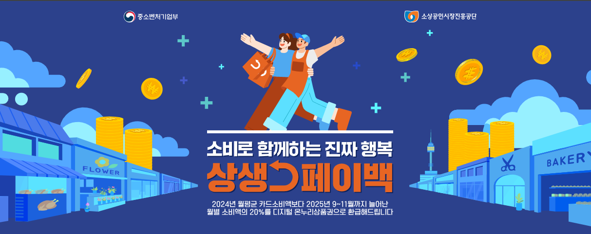 소비 늘면 최대 30만 원 환급! 2025년 상생페이백 완벽 정리