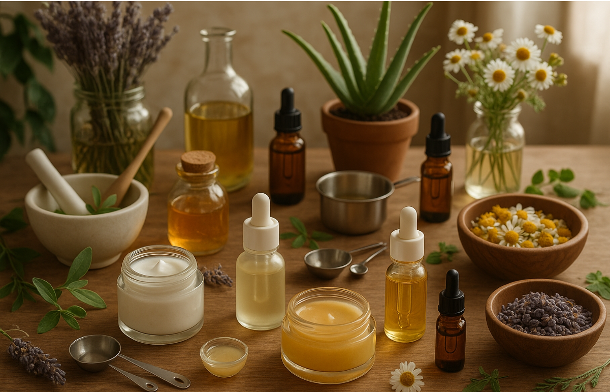 천연 화장품 관련 사진