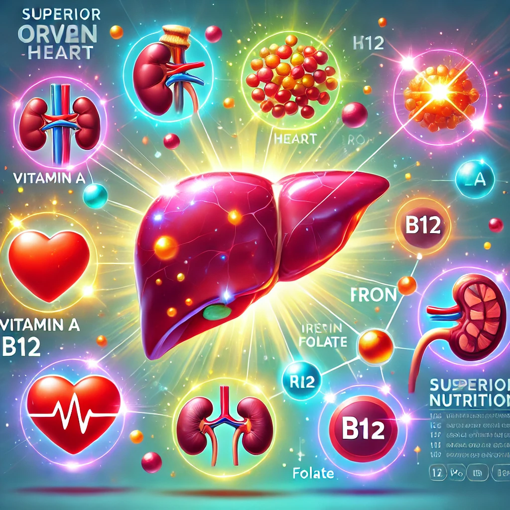 내장의 영양이 우수함을 표현해주는 이미지