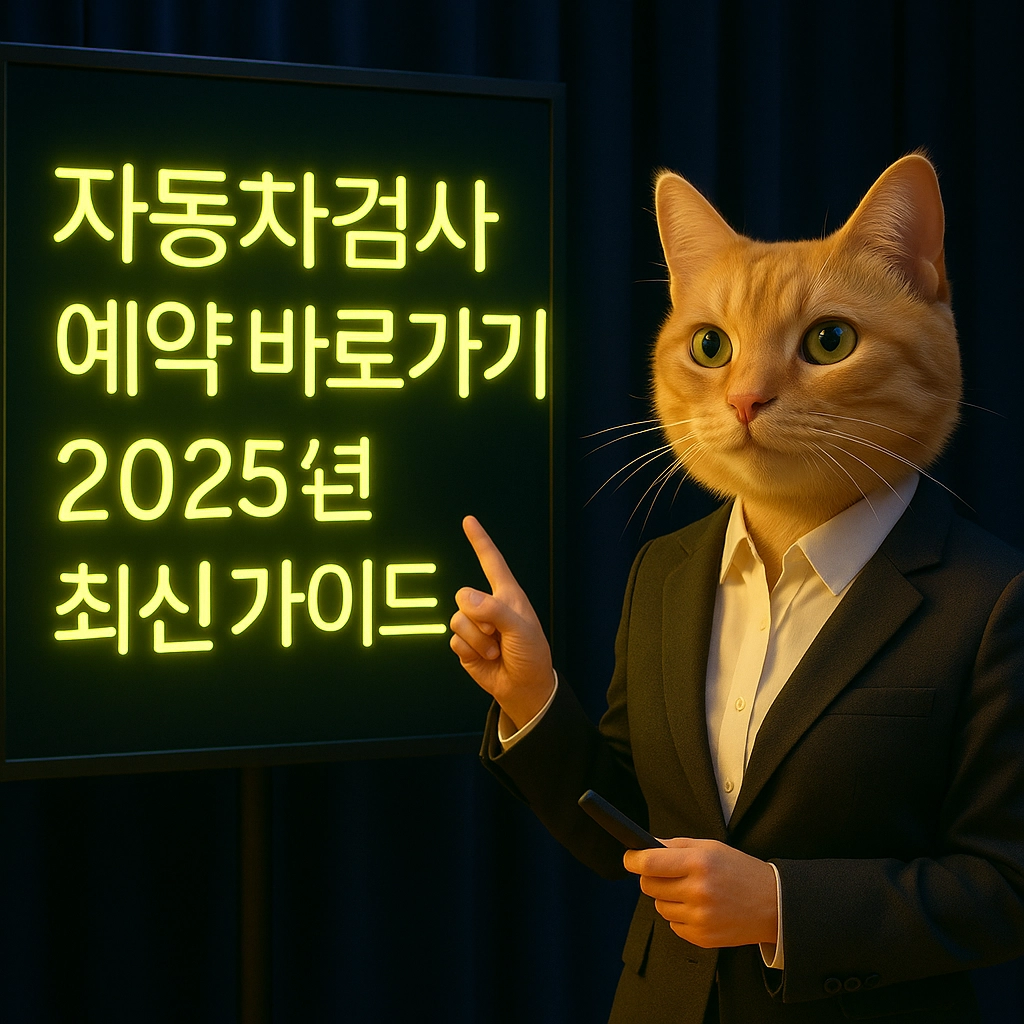 자동차검사 예약 바로가기 2025년 최신 가이드