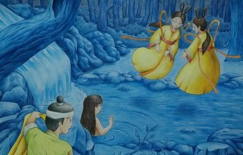 선녀와 나무꾼의 대표적인 한 장면
비올렛의 숲 forest-of-violet.co.kr