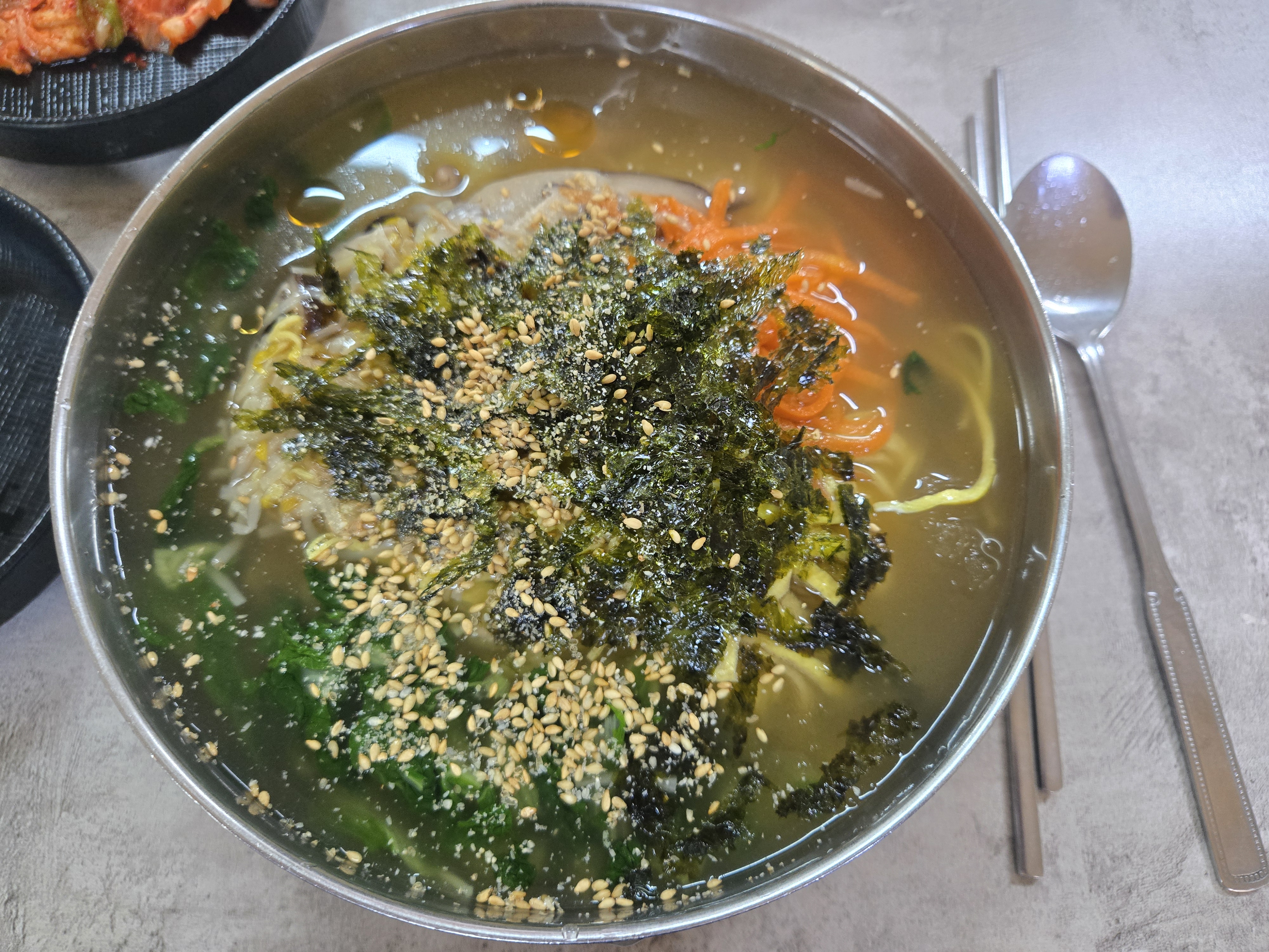 범물동 맛집 범물본가국수 고명국수