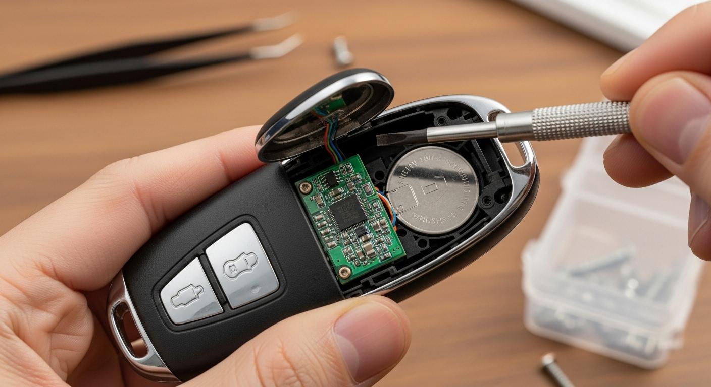 자동차스마트키열기