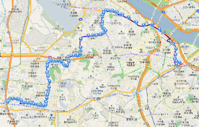 661번버스 노선도