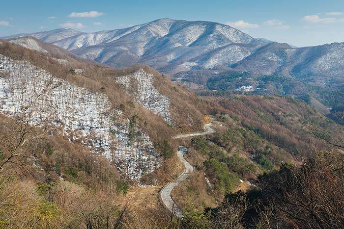 겨울 눈꽃여행 추천 영월 만항재2