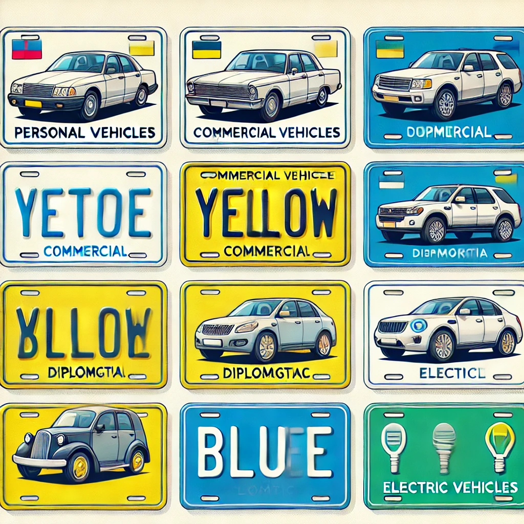 차량 등록과 번호판의 의미