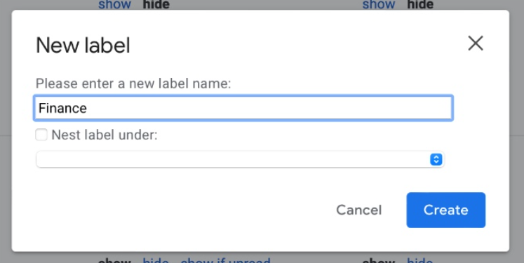 지메일-새-라벨-만들기