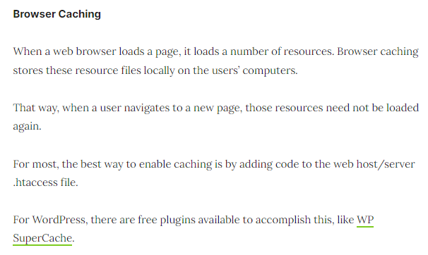 브라우저 캐싱 이미지