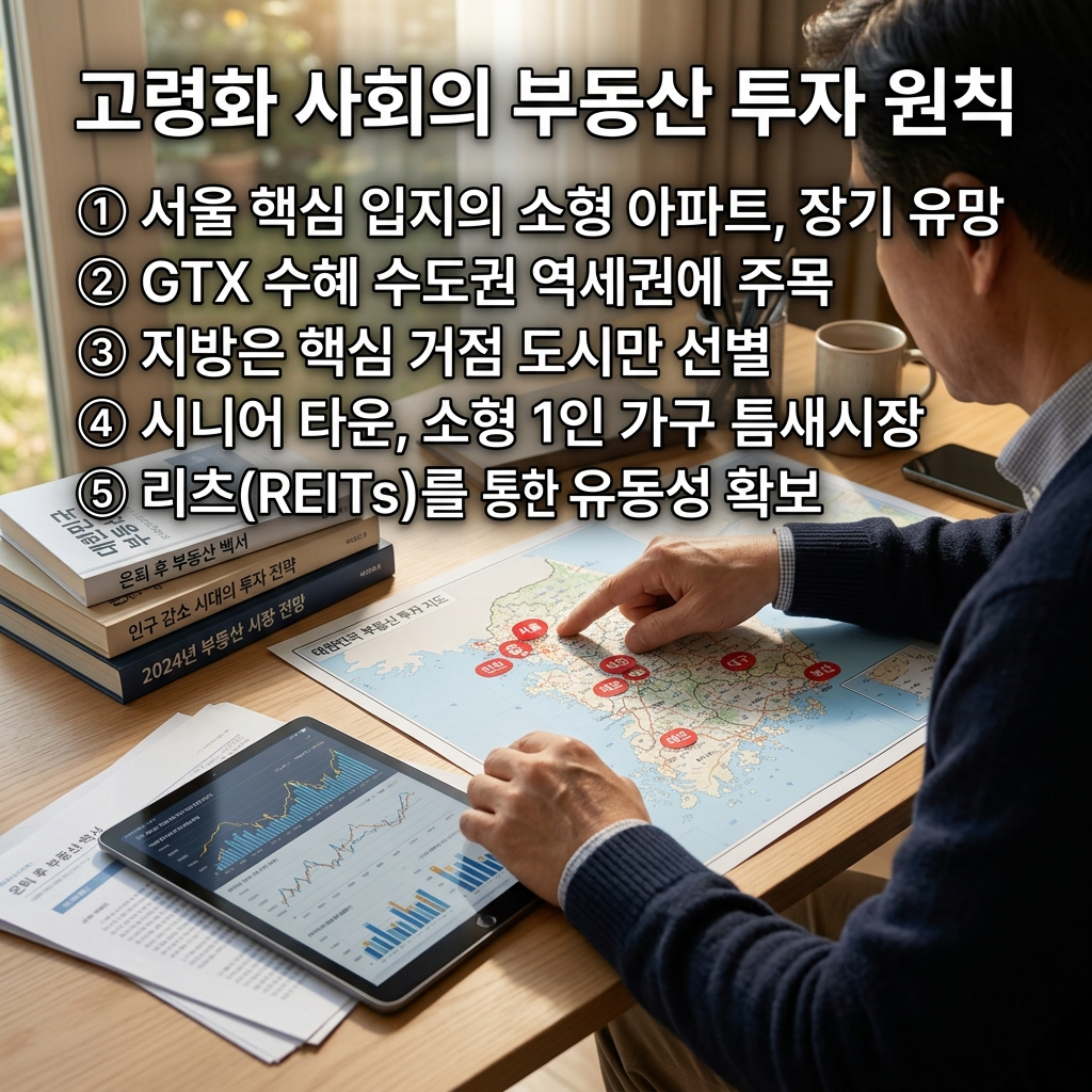 고령화 시대 부동산 투자 전략 서울 수도권 리츠 2026 지침