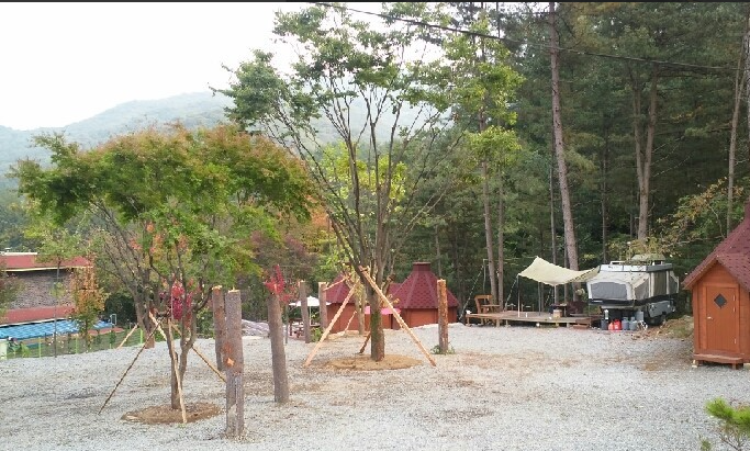 가리왕산캠핑장