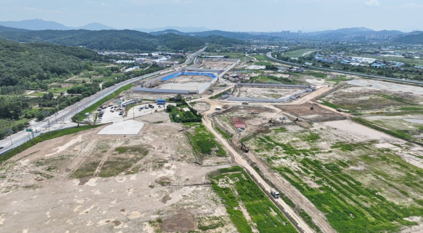 왕숙신도시 부지 전경 사진