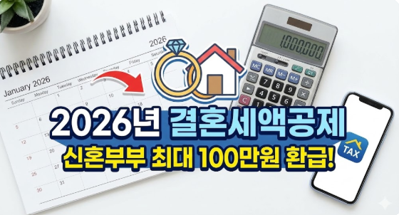 2026 연말정산 결혼세액공제