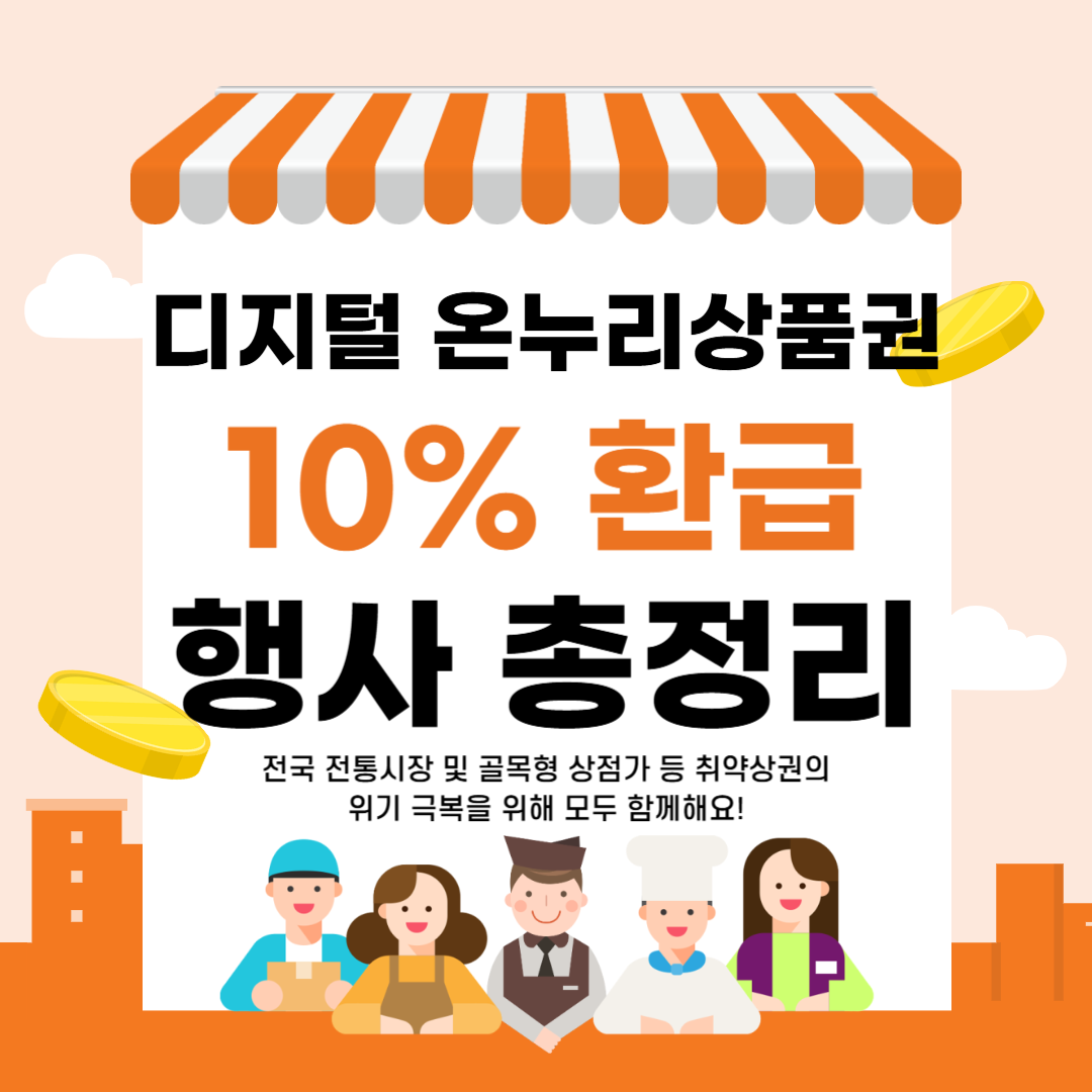 디지털 온누리상품권 환급행사