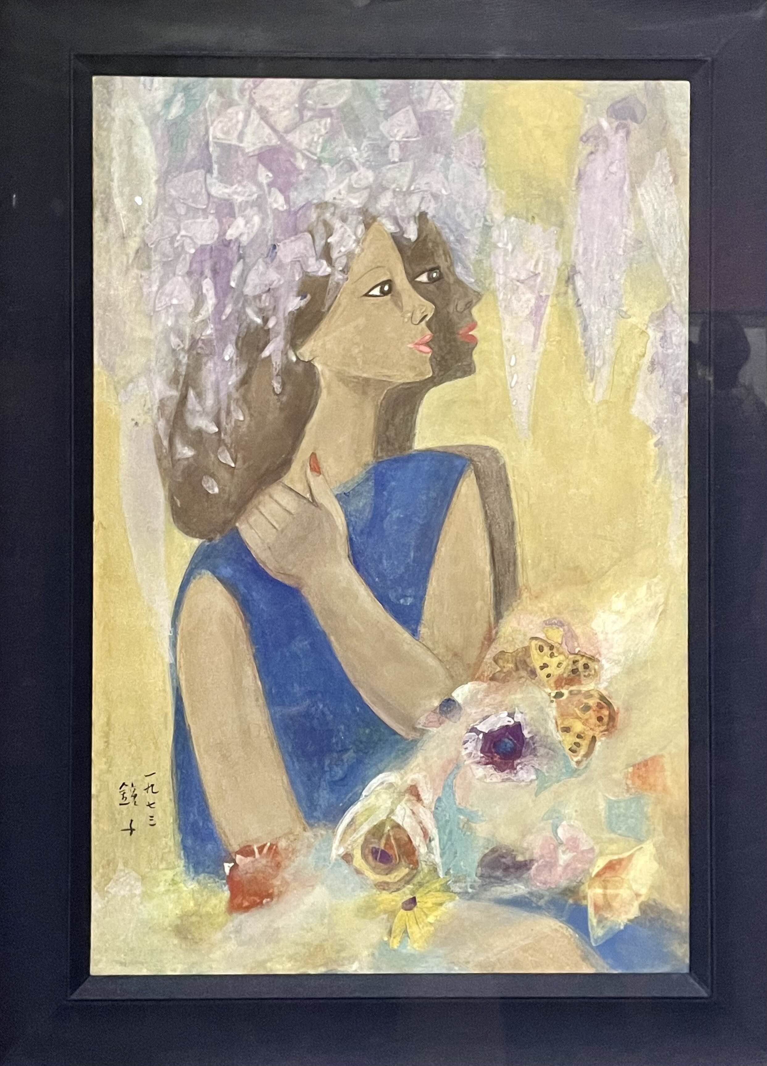 천경자-청춘 (1973, 종이에 채색)