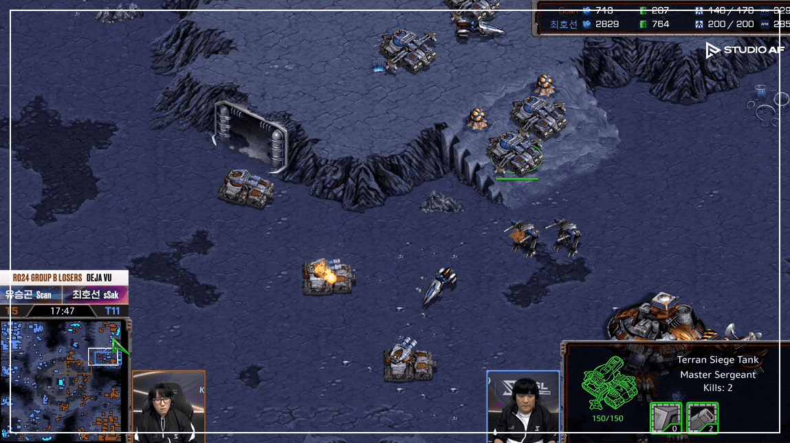 SSL 24강 B조 패자전 1시드랍1