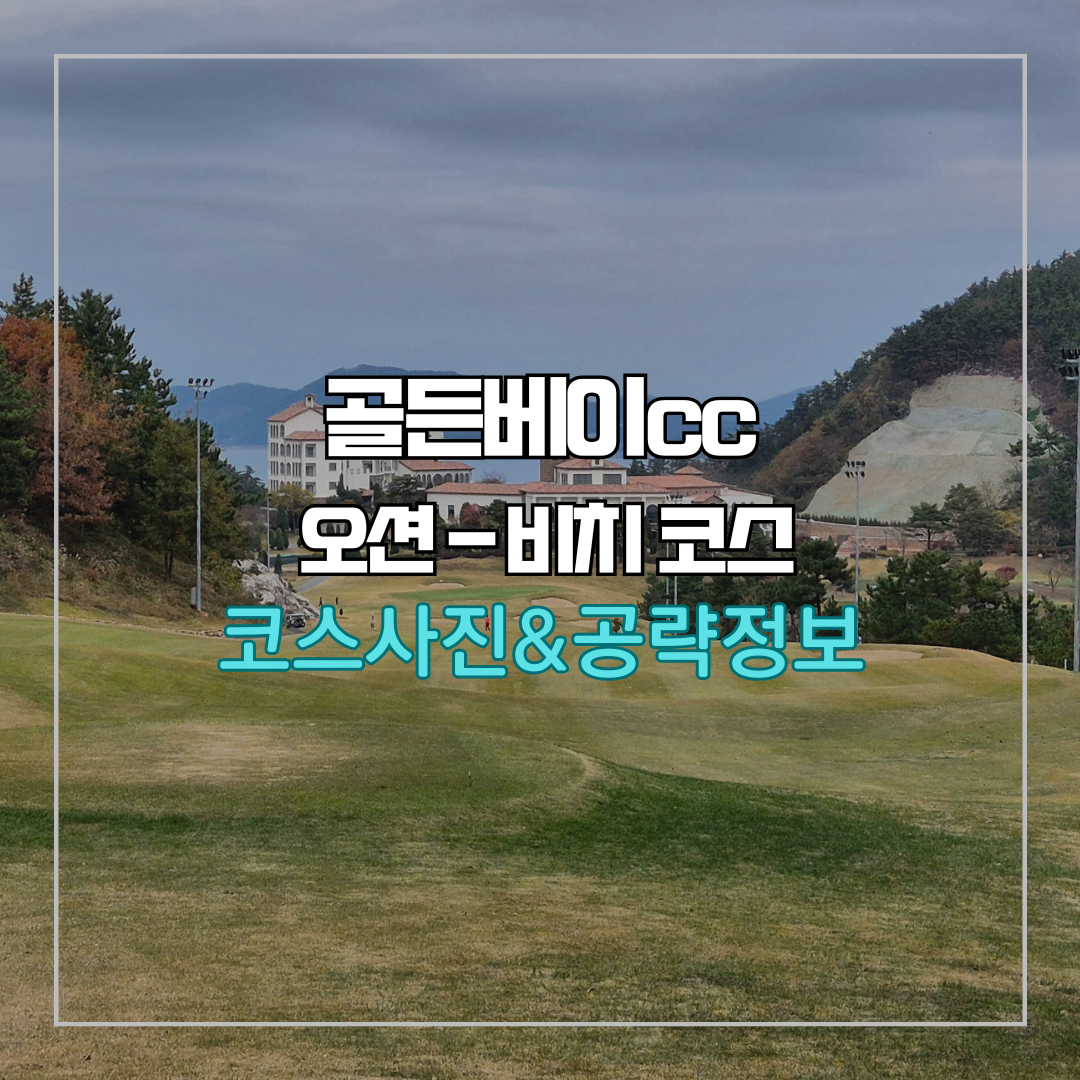골든베이cc 밸리-오션 코스 사진 및 공략 정보